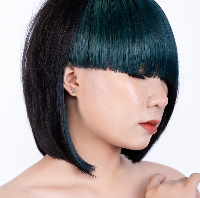 Biến tấu tóc tẩy cho cô nàng sành điệu